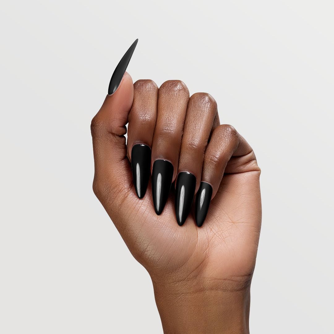 Chaun Legend Black Diamond swatch demonstrates rich pigment with high-coverage in one coat.