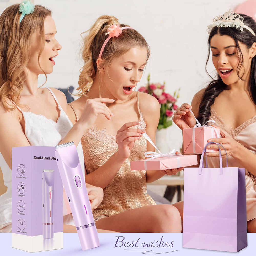 CheckSimple bikini-trimmer-waterproof-cleanup makes shower cleanup quick and easy.