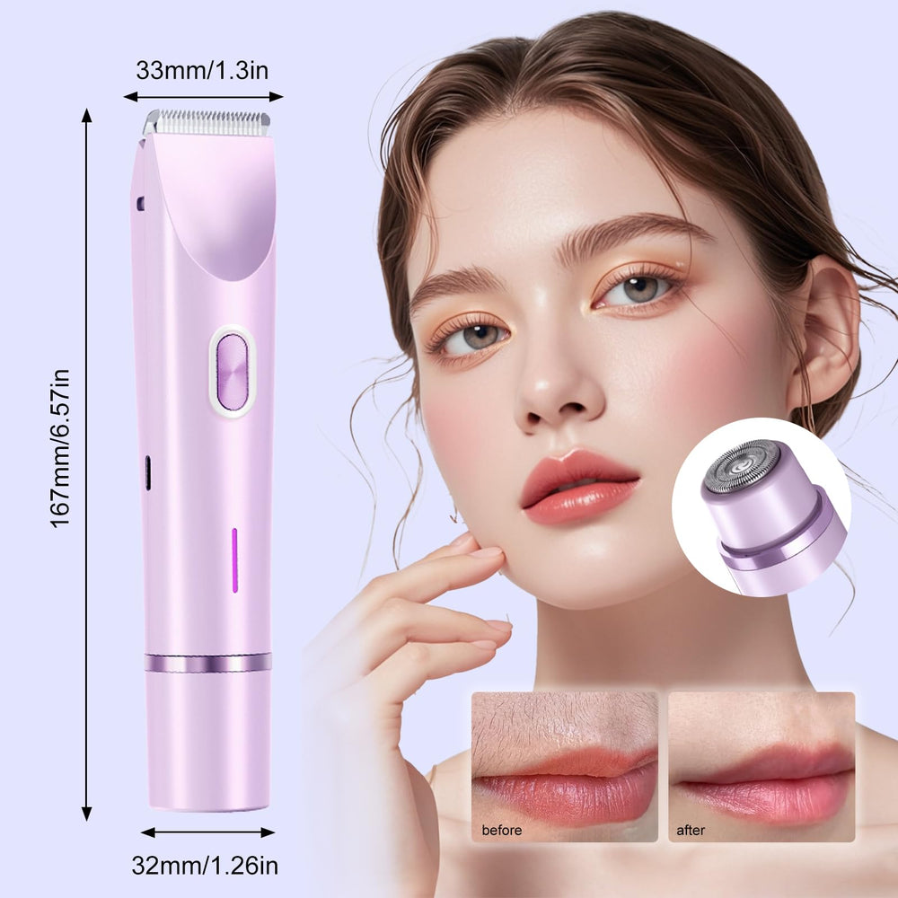 CheckSimple dermave-bikini-shaver ceramic blades glide smoothly across skin.