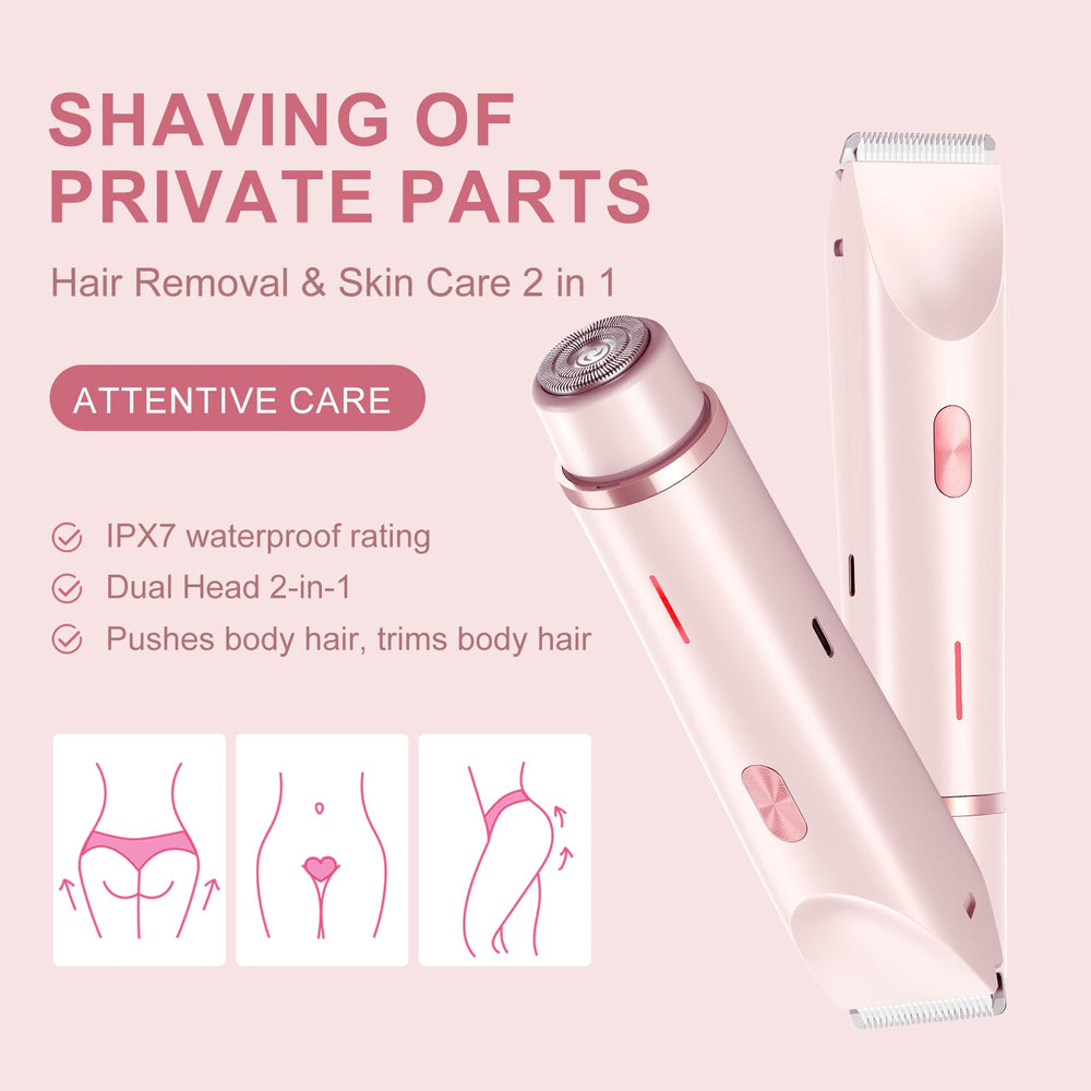 CheckSimple Dermave bikini-trimmer portable USB recharge ideal for travel