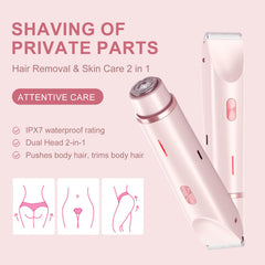 CheckSimple Dermave bikini-trimmer portable USB recharge ideal for travel