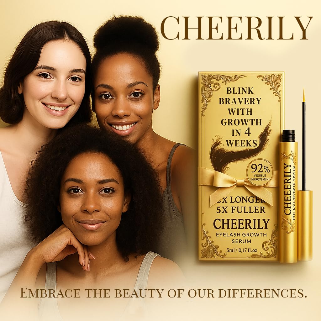 Cheerily Lash Serum showcases potential for longer lashes and brows