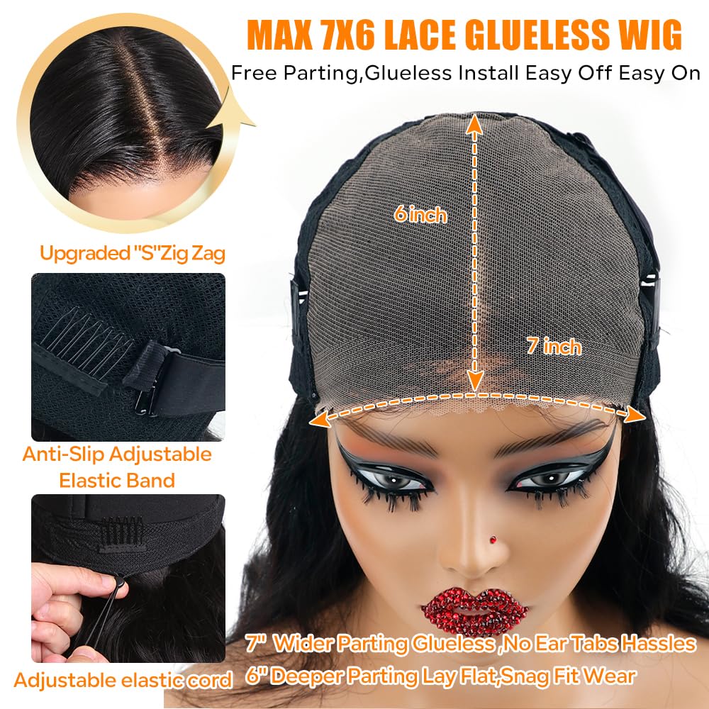 CHEETAHBEAUTY 7x6 adjustable-cap-strap image demonstrating secure fit