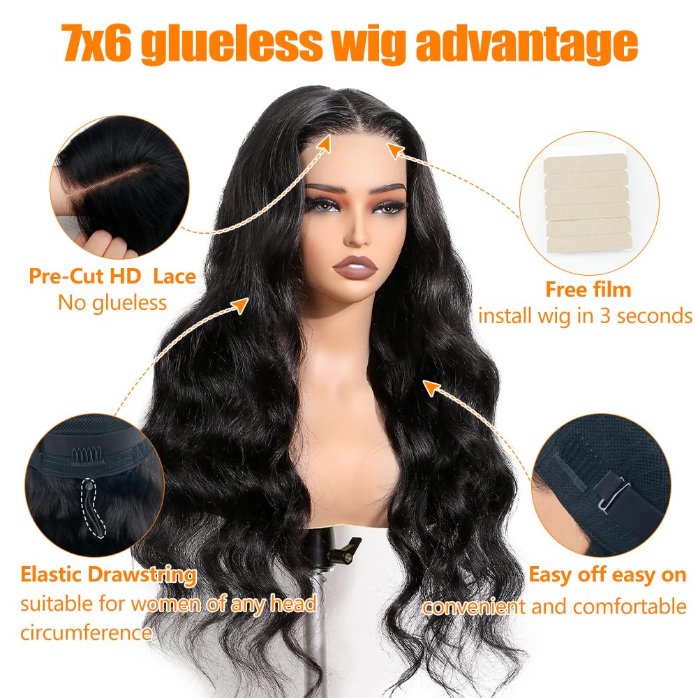 CHEETAHBEAUTY 7x6 body wave density image highlighting full 200% volume