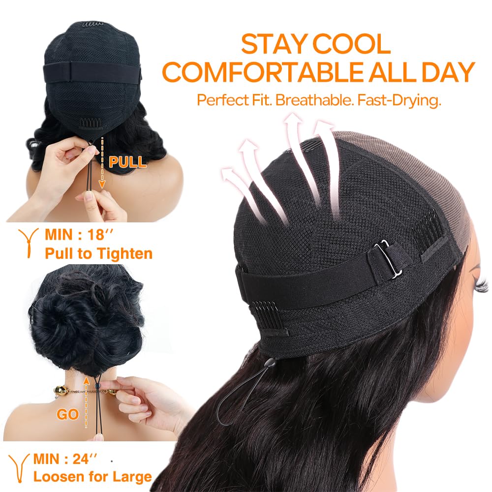 CHEETAHBEAUTY 7x6 heat-styling-ready wig showing dyeing and curling possibilities