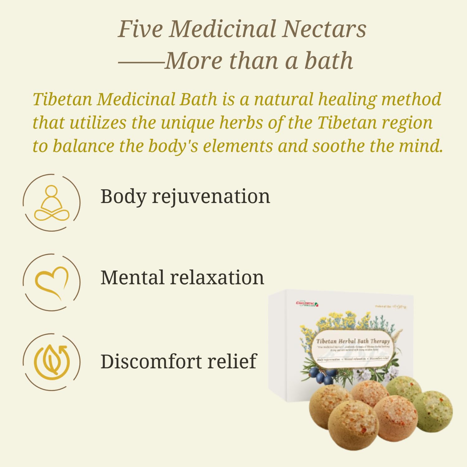 CheezhengHimalaya five medicinal nectars highlighting Tibetan herbal formula for calming skin