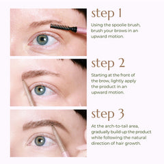 Chella Eyebrow Pencil Taupe swatch on skin shows soft, flattering shade.