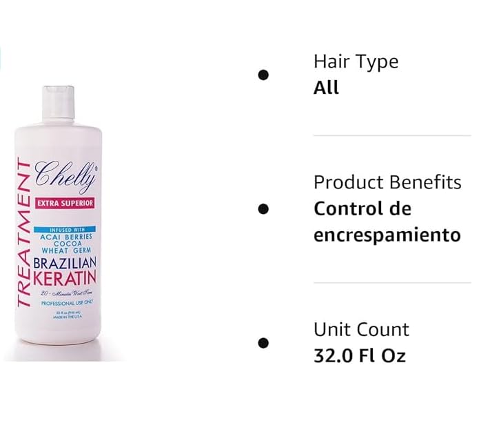 CHELLY keratin treatment application gloves ready for professional use.