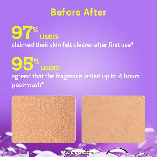 Chemist at Play Brightening Body Wash unisex formula shown for all skin types.