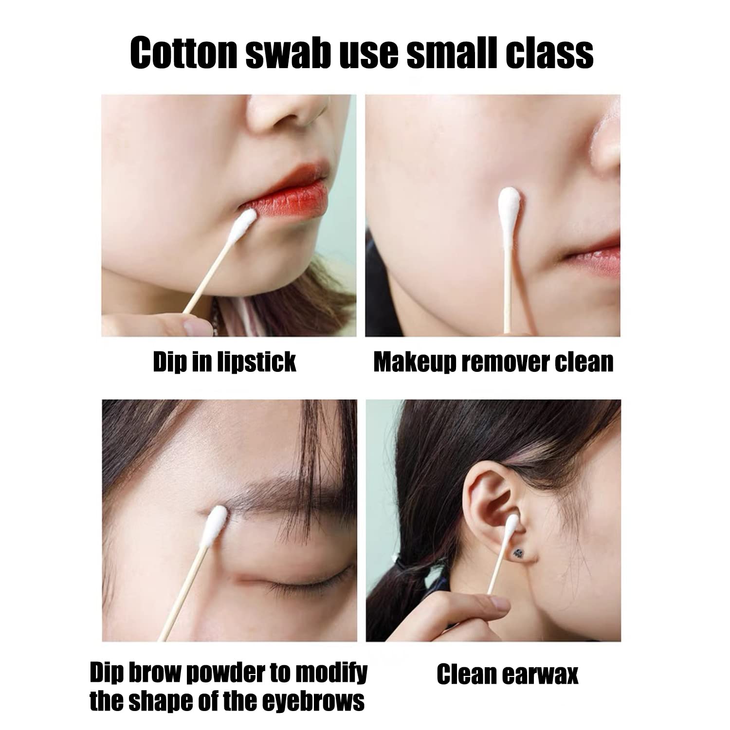 Chenchenchen waterproof packaging keeps swabs dry and ready for storage or travel.