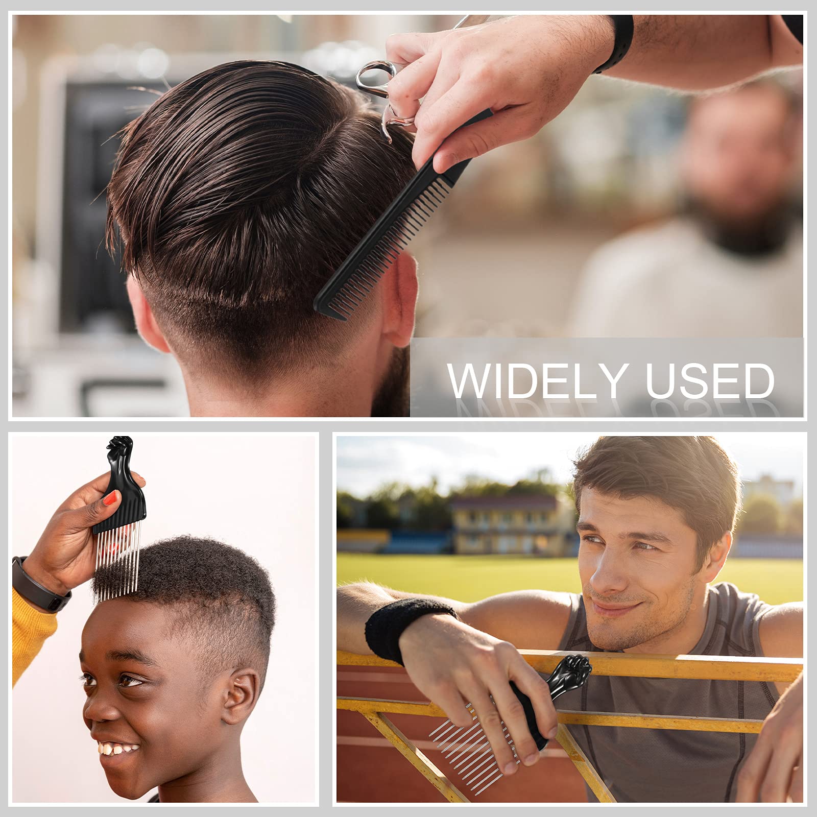 CHENGU lift comb with stainless steel pins withstands high-temperature styling sessions