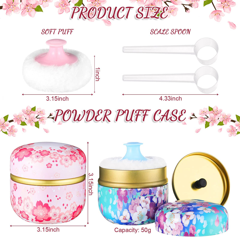 CHENGU soft puff round dusting puff provides gentle touch for baby skin.