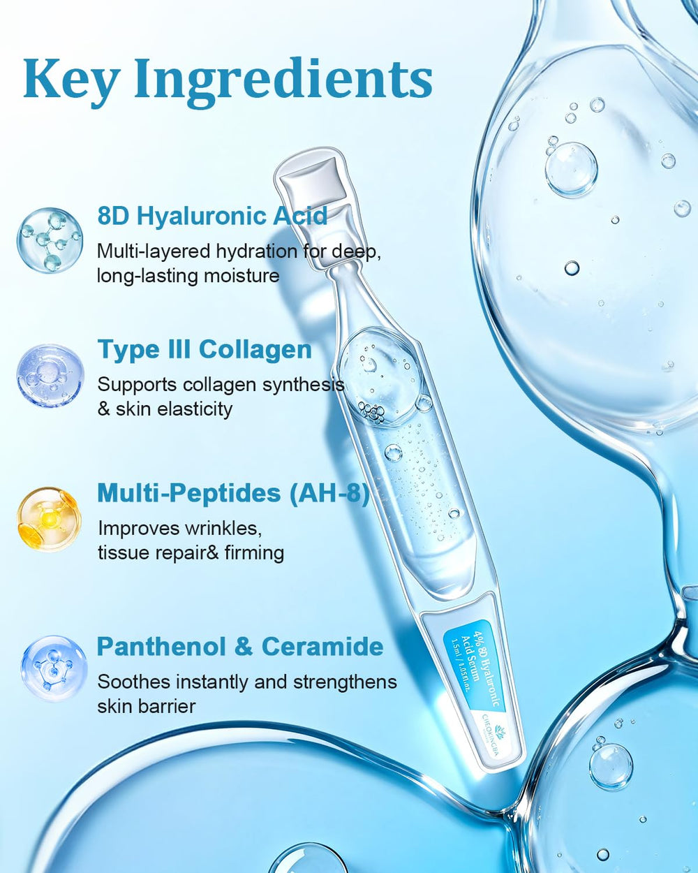 Cheokingba Ceramide NS Panthenol barrier-rescue formula soothing redness.