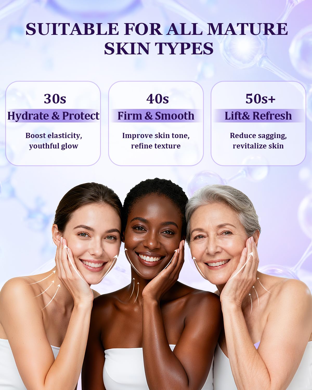 CHEOKINGBA day-and-night use banner communicates 24/7 skin support.