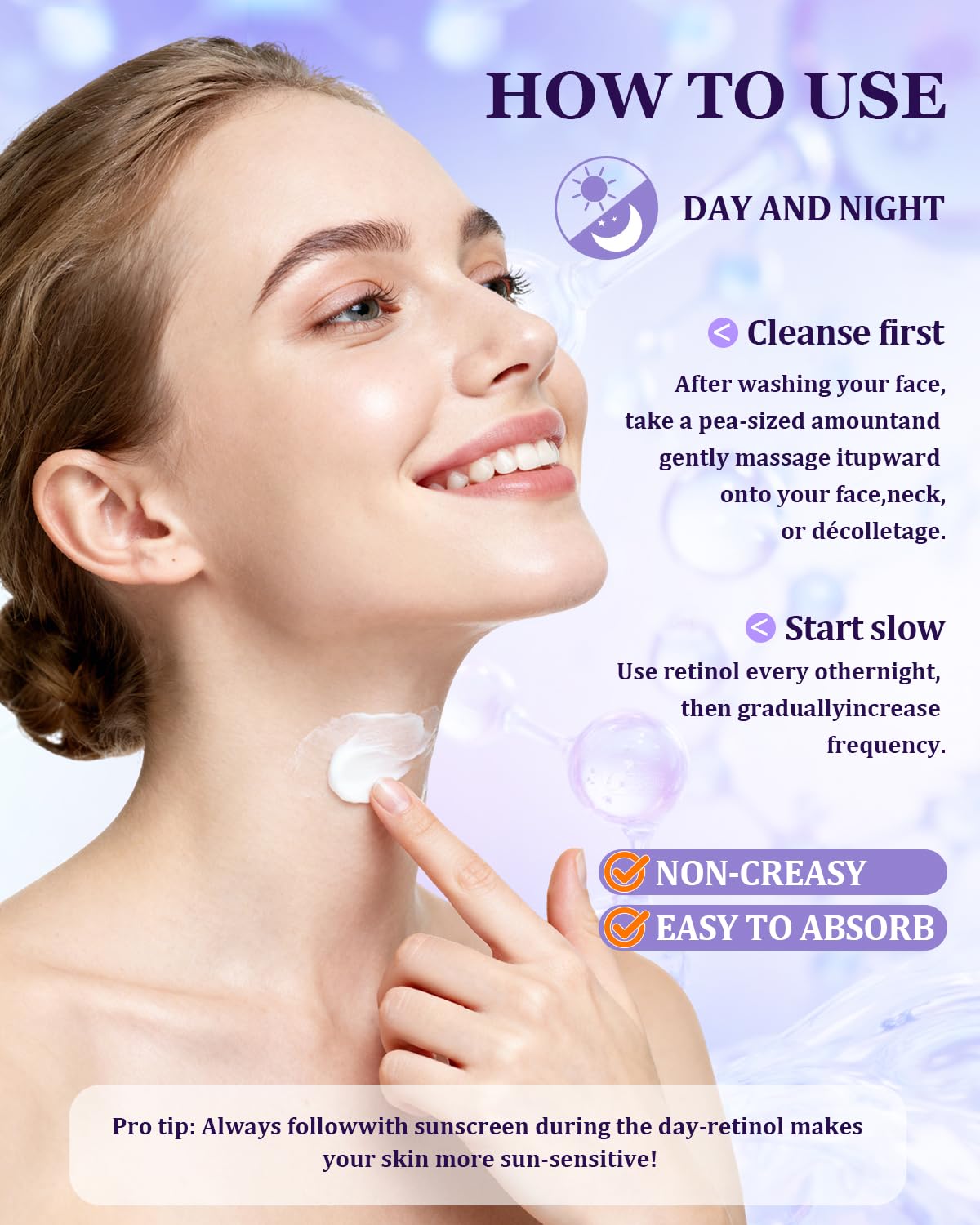 CHEOKINGBA skin-sensitivity testing icon shows compatibility for sensitive and acne-prone skin.