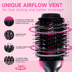 CHERRYSUN 3 heat settings control panel enables customized styling for different hair types.