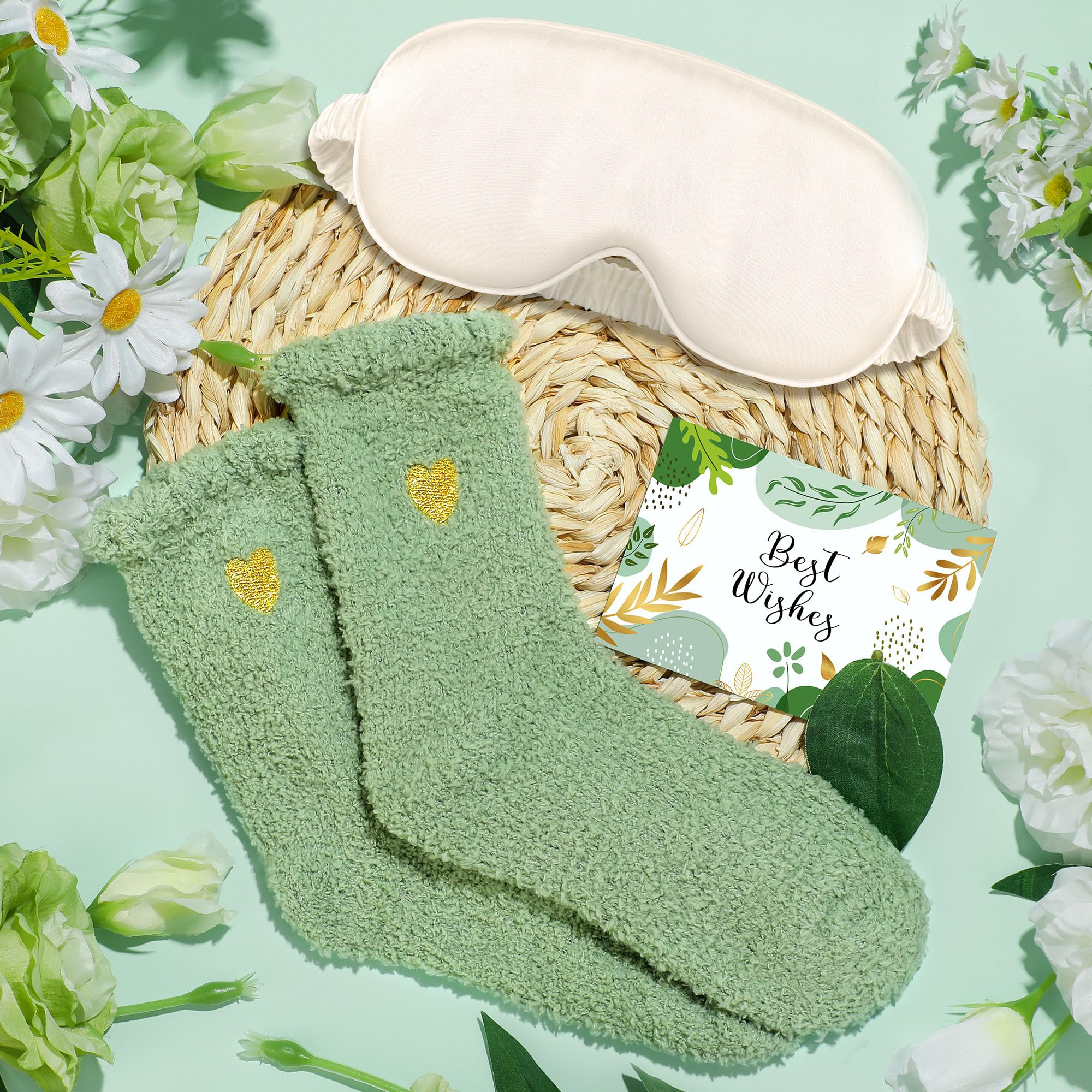 CHESACE coral fleece socks add plush comfort for cozy evenings.