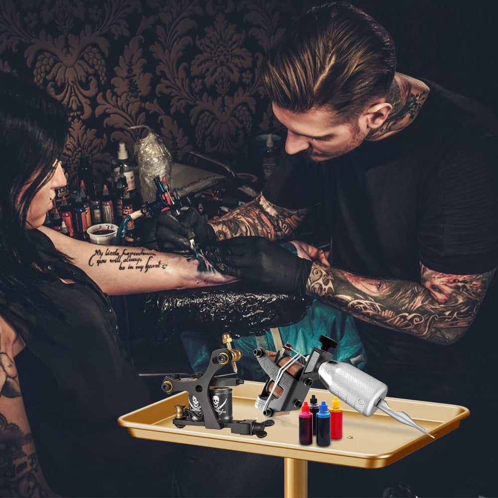 Chetunju Colden salon tray large capacity holds tools and color supplies.
