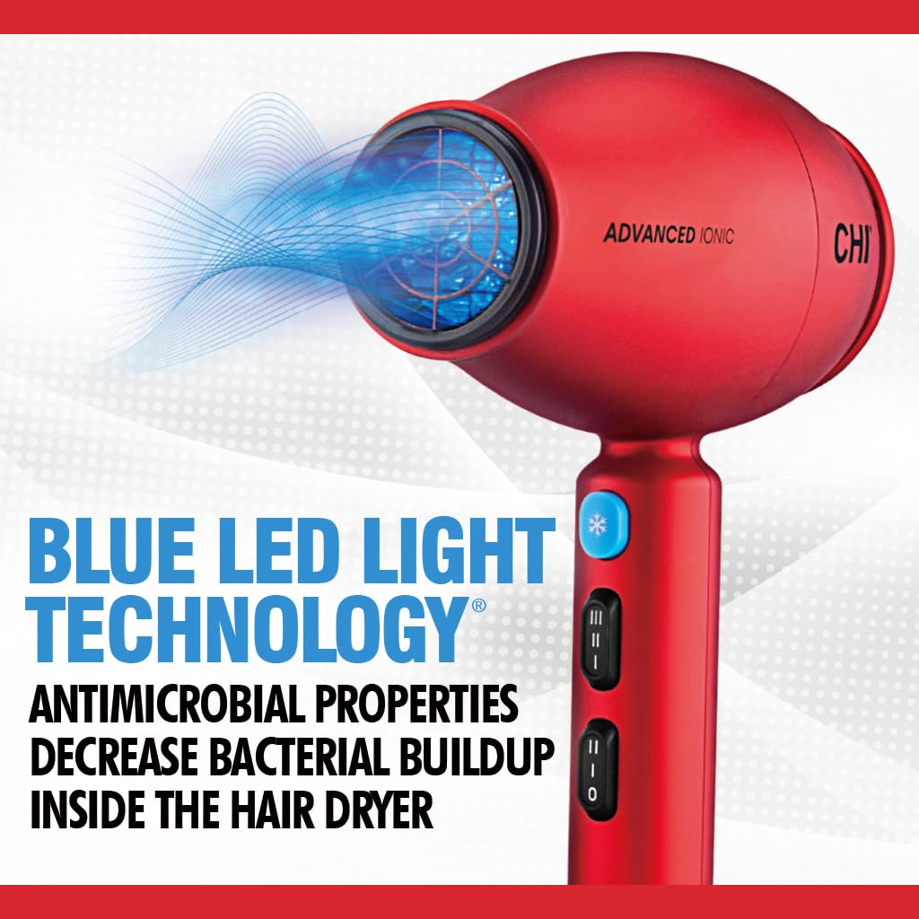 CHI 1875 Series compact dryer stored in a bag for easy packing.