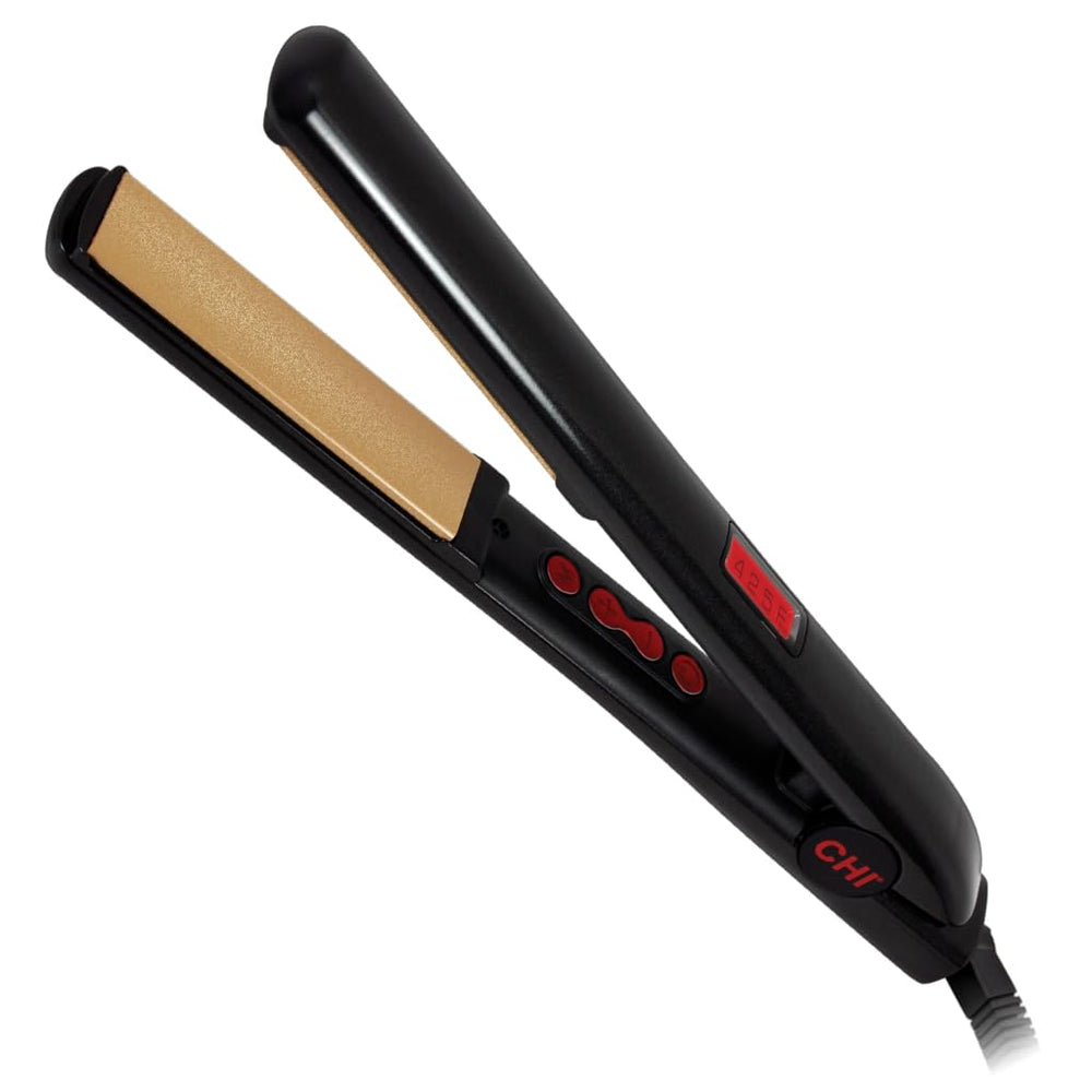 CHI G2 digital flat iron front view demonstrates sleek design for quick, smooth styling.