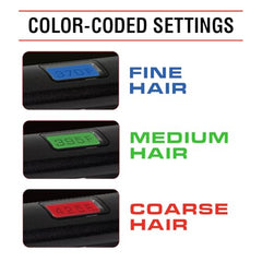 CHI G2 in action shows even heat distribution for silky straight results.