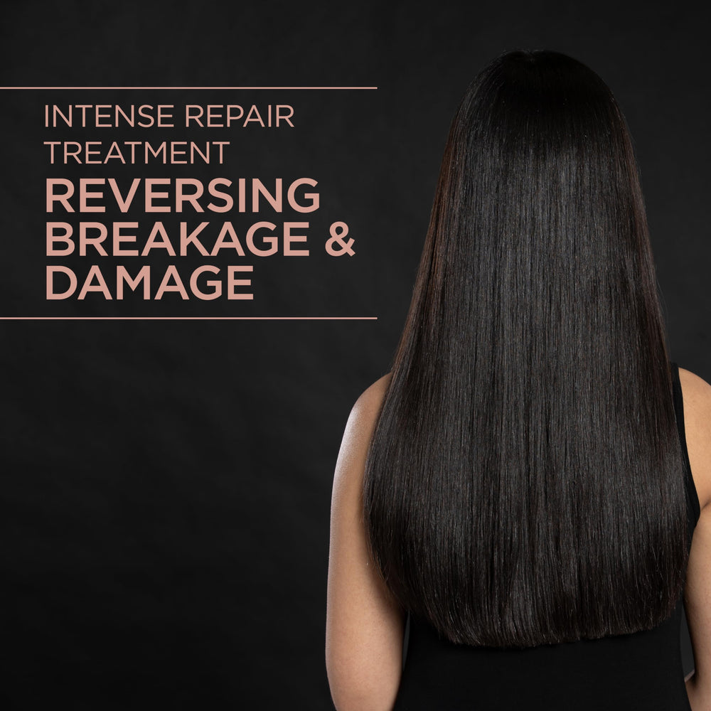 CHI Luxury Black Seed Oil hair close-up emphasizes rich texture and conditioning benefits.