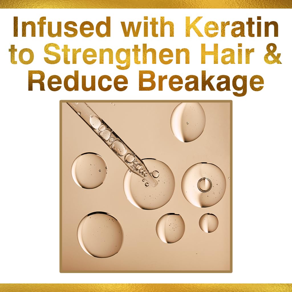 CHI Moisturize It Duo hair texture test image shows smoother strand after use