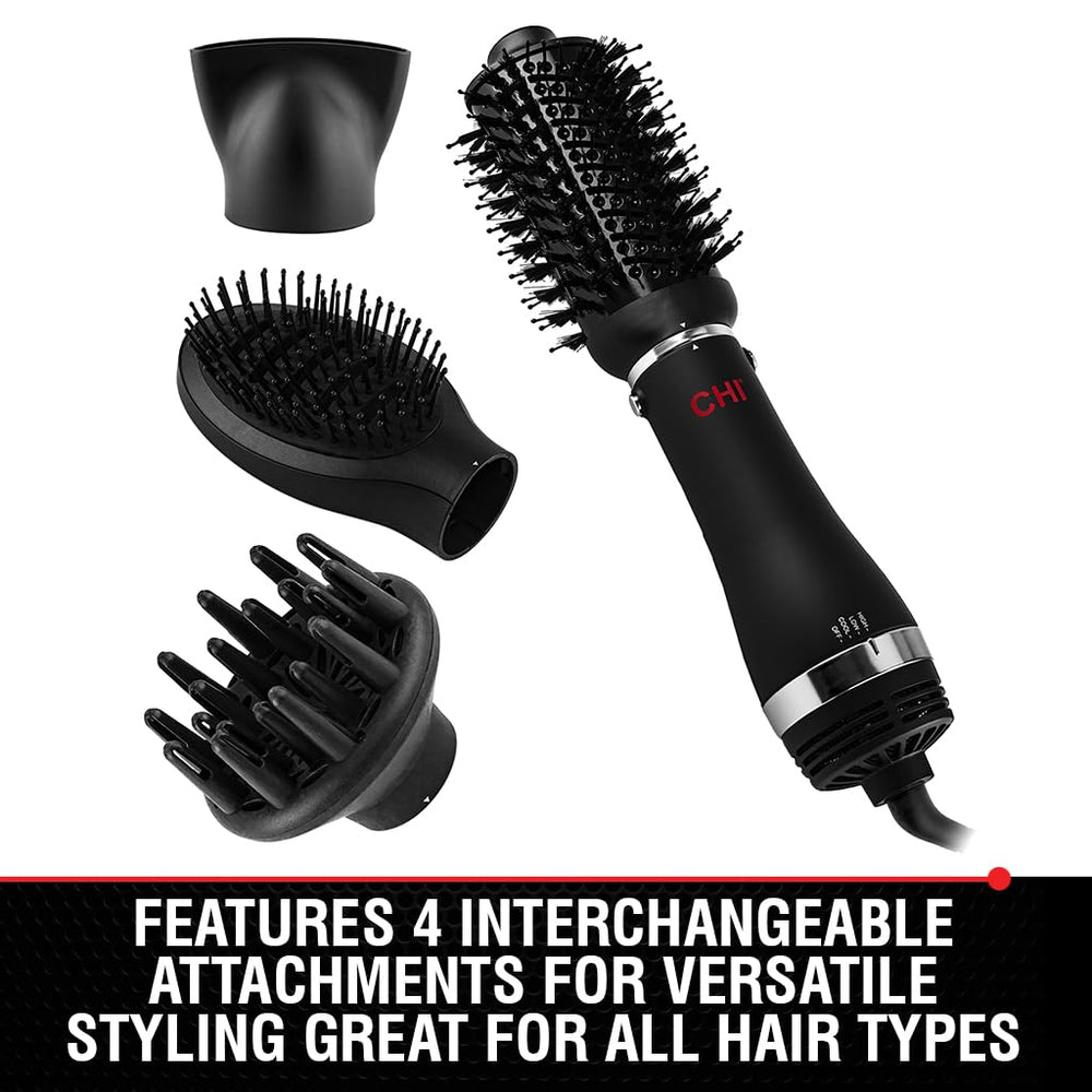 CHI Volumizer paddle brush attachment for sleek, polished hair.
