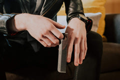 Chicago Comb Model 1 fits in pocket or travel bag for on-the-go grooming