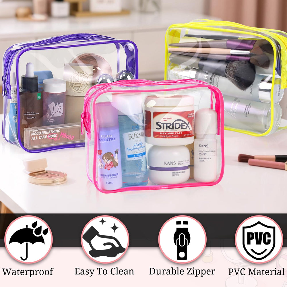 CHICAUP material closeup reveals durable PVC and clear visibility for quick access