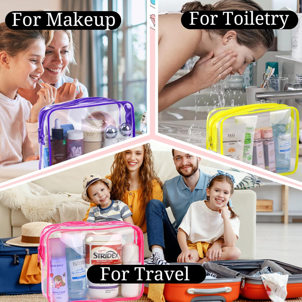 CHICAUP packaging highlights six-pack gift-ready clear pouches for travelers