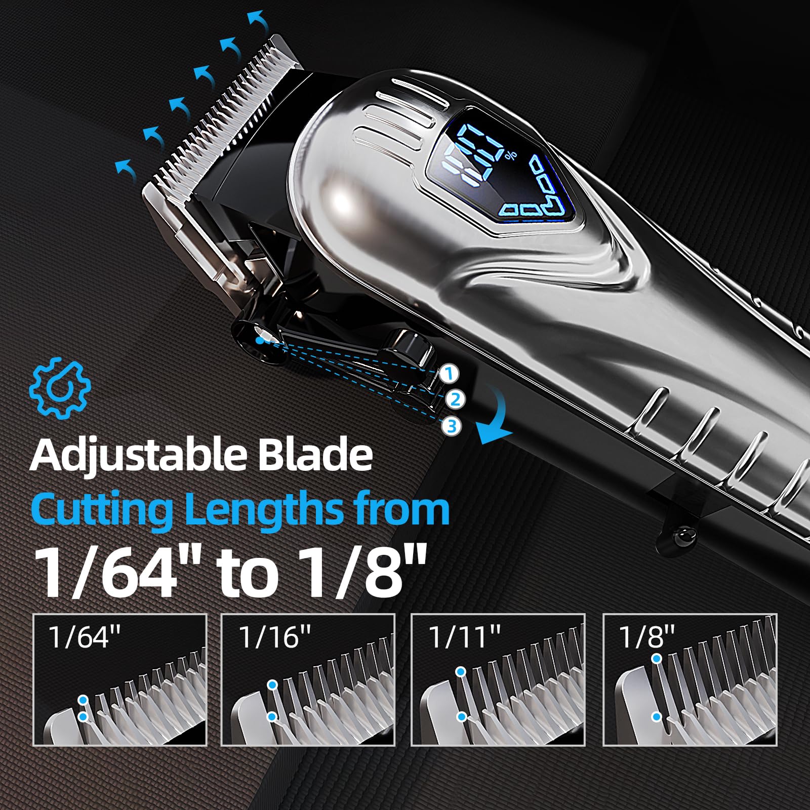 Chicclly clippers with cape and storage bag for full grooming setup