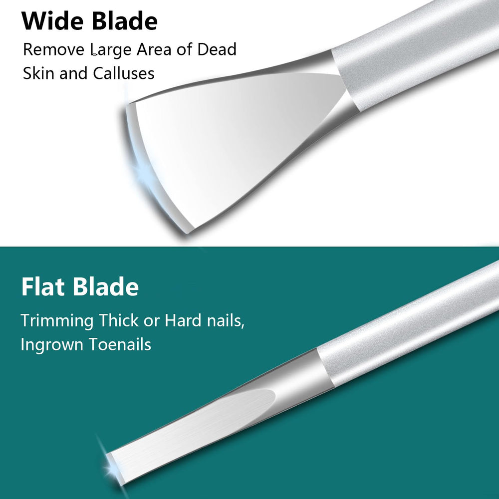 CHICREEN wide blade pedicure tool for efficient nail shaping