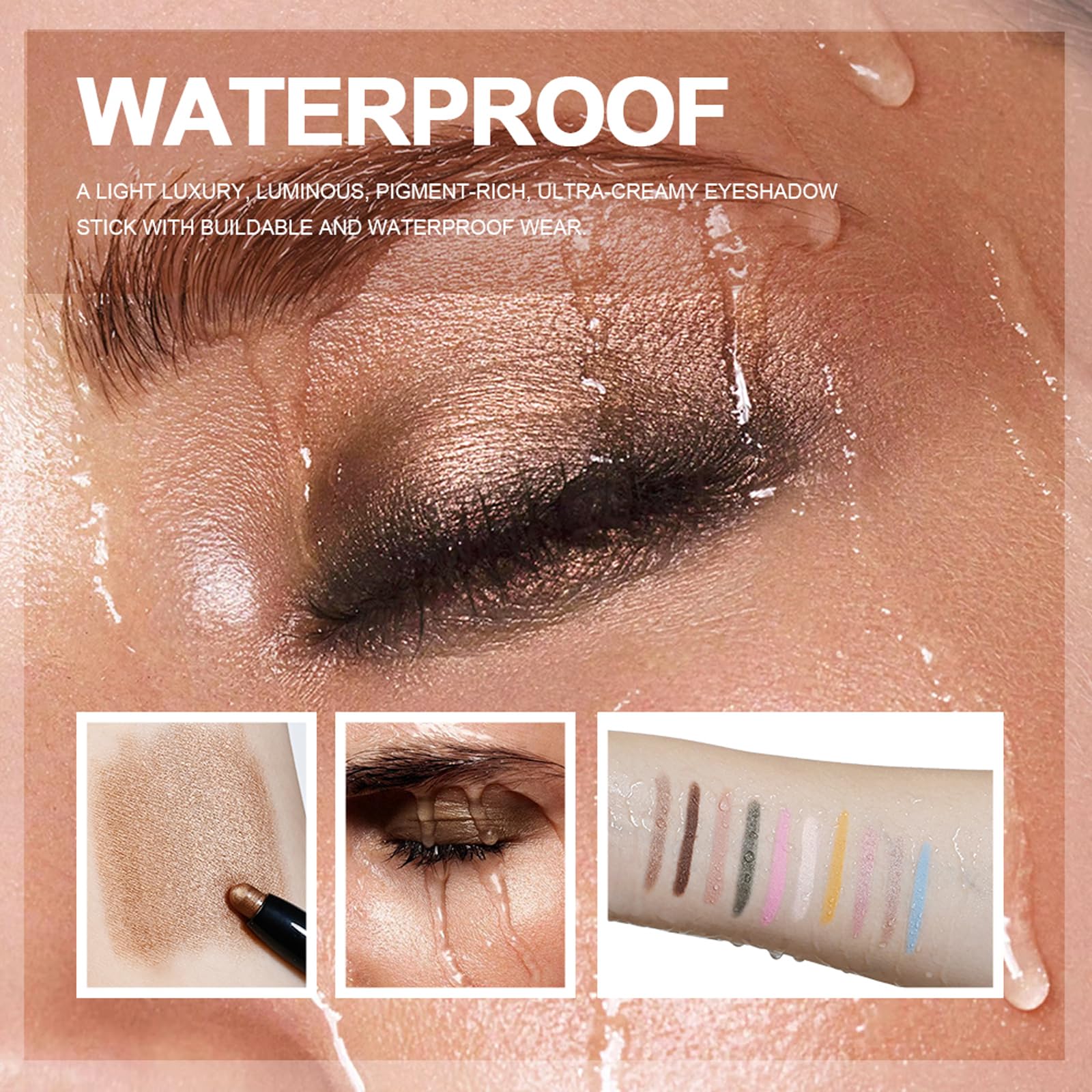 Chifure Eyeshadow Stick long-wear color saves makeup time during busy mornings.