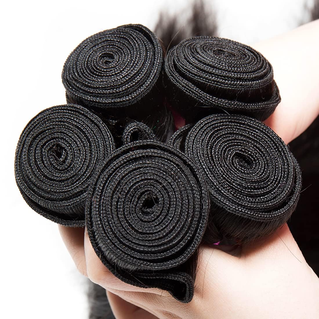 Chikamlty Brazilian body wave bundle double-weft for secure, tangle-free wear