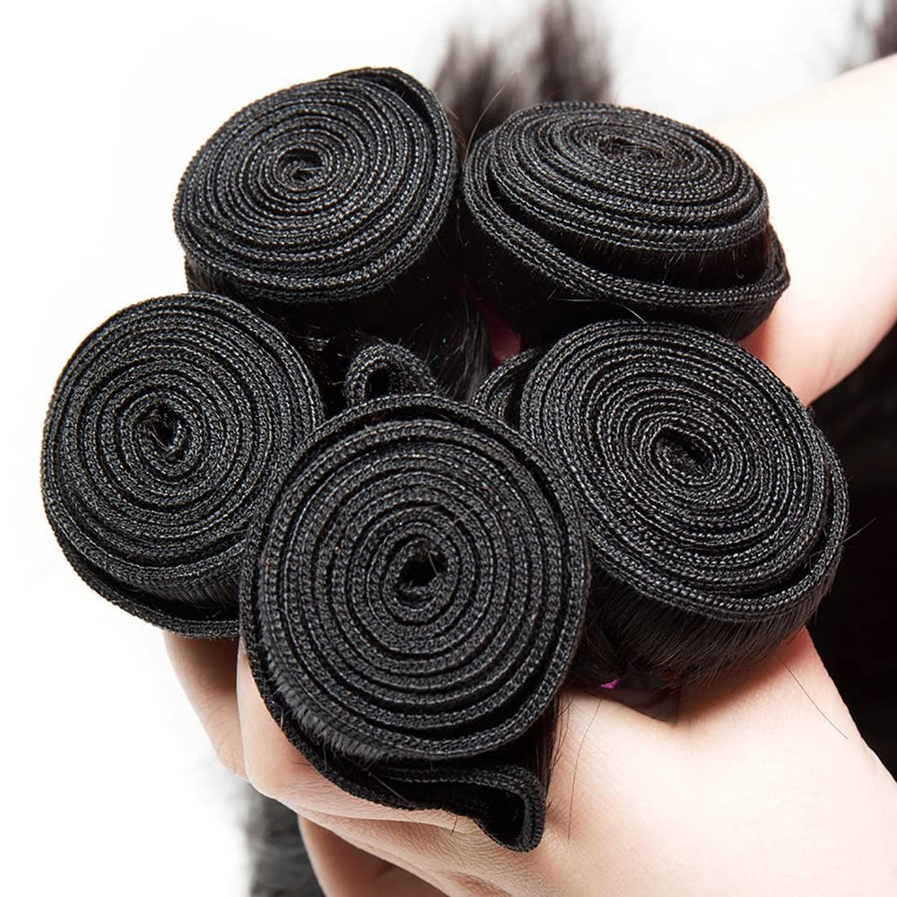 Chikamlty Brazilian body wave bundle double-weft for secure, tangle-free wear