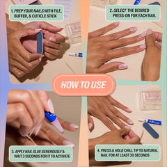 Chillhouse Chill Tips cuticle stick aids precise nail prep for natural-looking results.