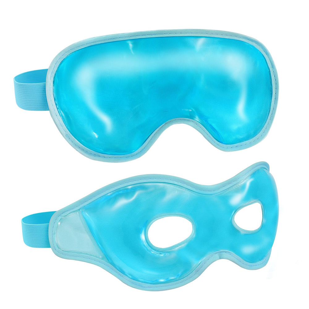 Chillojos 2-pack cooling eye mask soothing puffiness and dark circles overnight