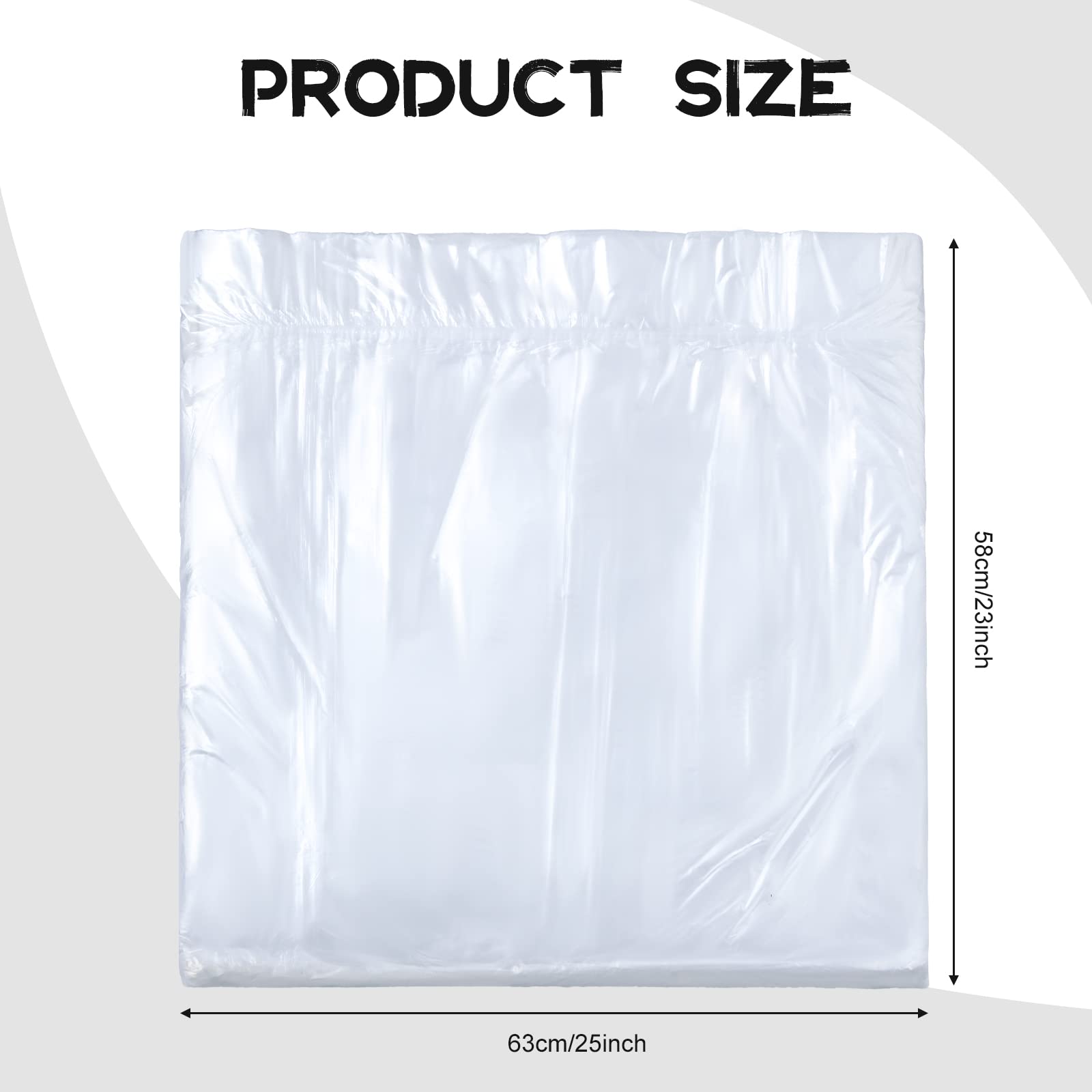 Chinco 100-pack foot bath liners ideal for spa or home use