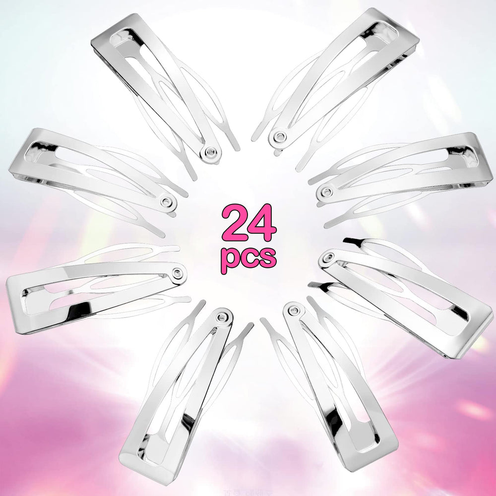 Chinco durable silver hair clip highlighting lightweight, smooth surface for gentle styling.