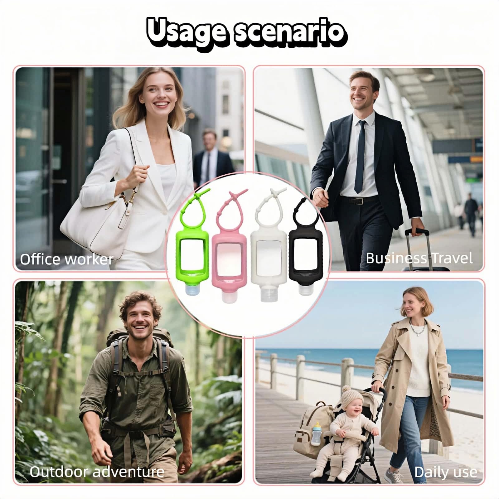 Funda silicona rosa de Chinshwehaw para protección y color vivo.