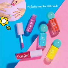 CHIT CHAT Polish & Shine nail tools close-up for simple home grooming.