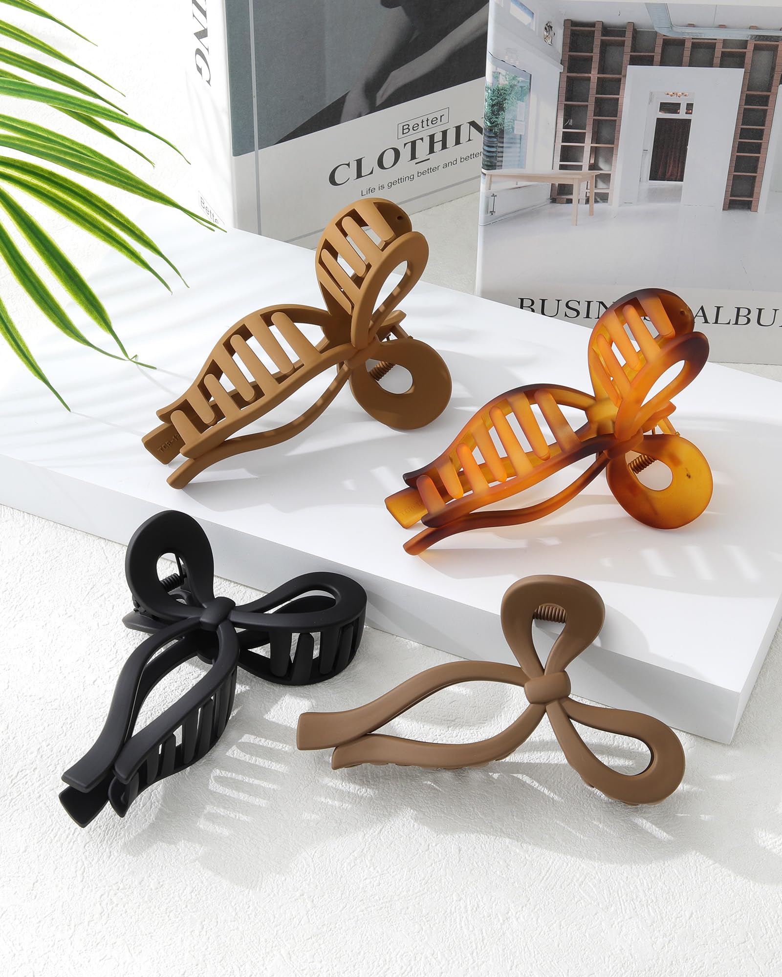 CHLINS bow clip packaging and display highlights value and color options.