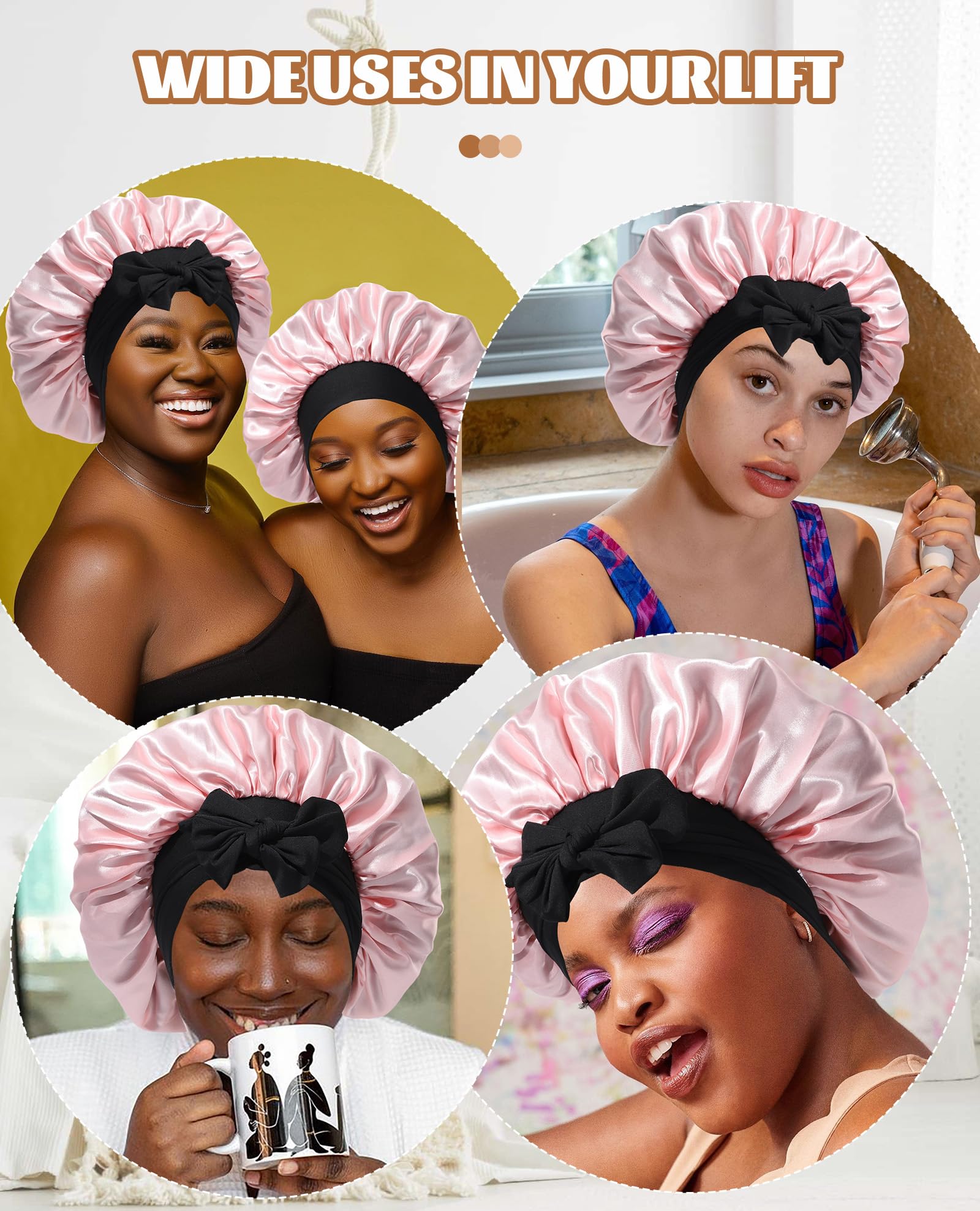 CHLINS black-peach-pink variant highlights color options for night routine.