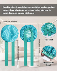 CHLINS Satin Bonnet double-layer reversible design offers versatile hair protection