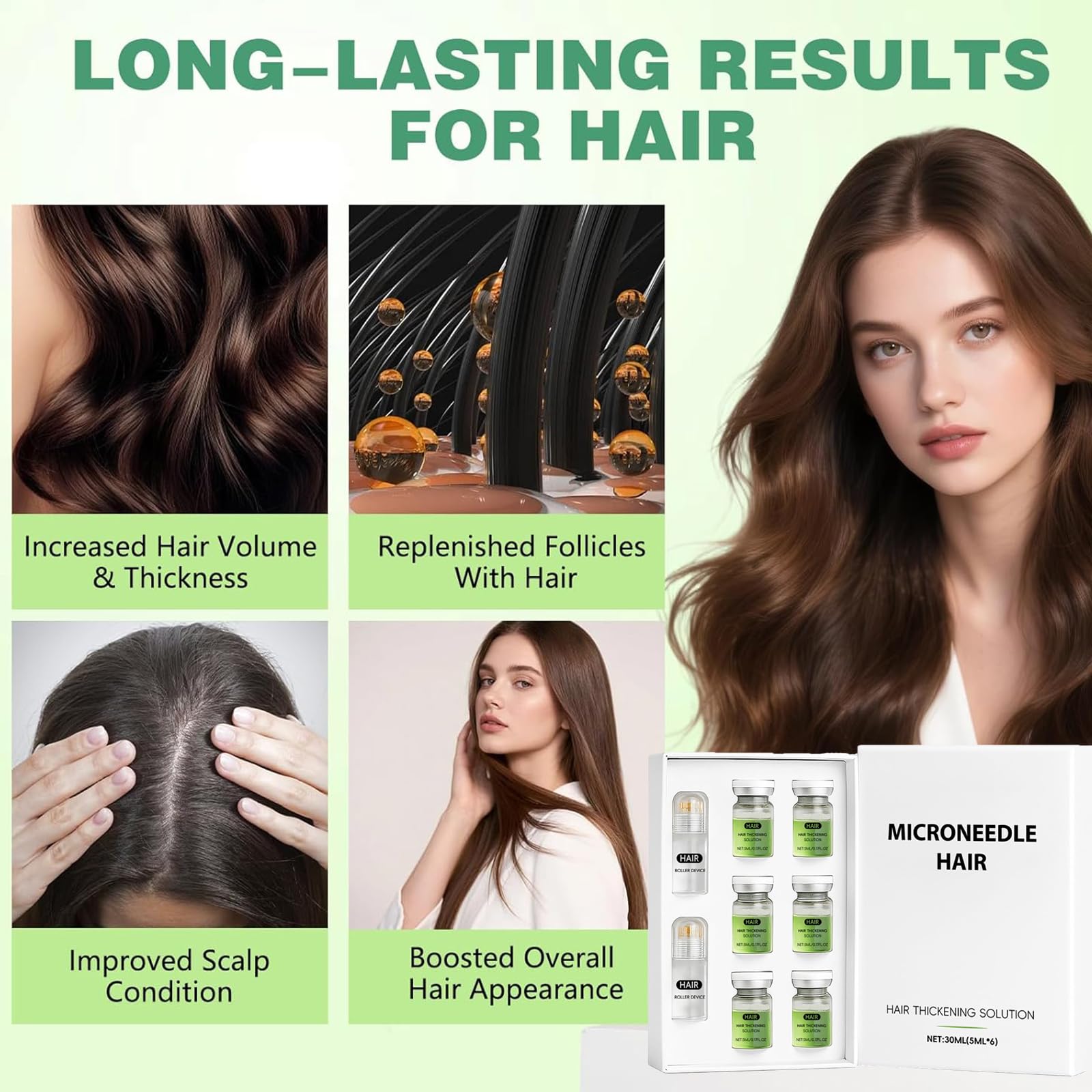 ChLNDalin Hair Regrowth System application scene ready-to-use daily routine