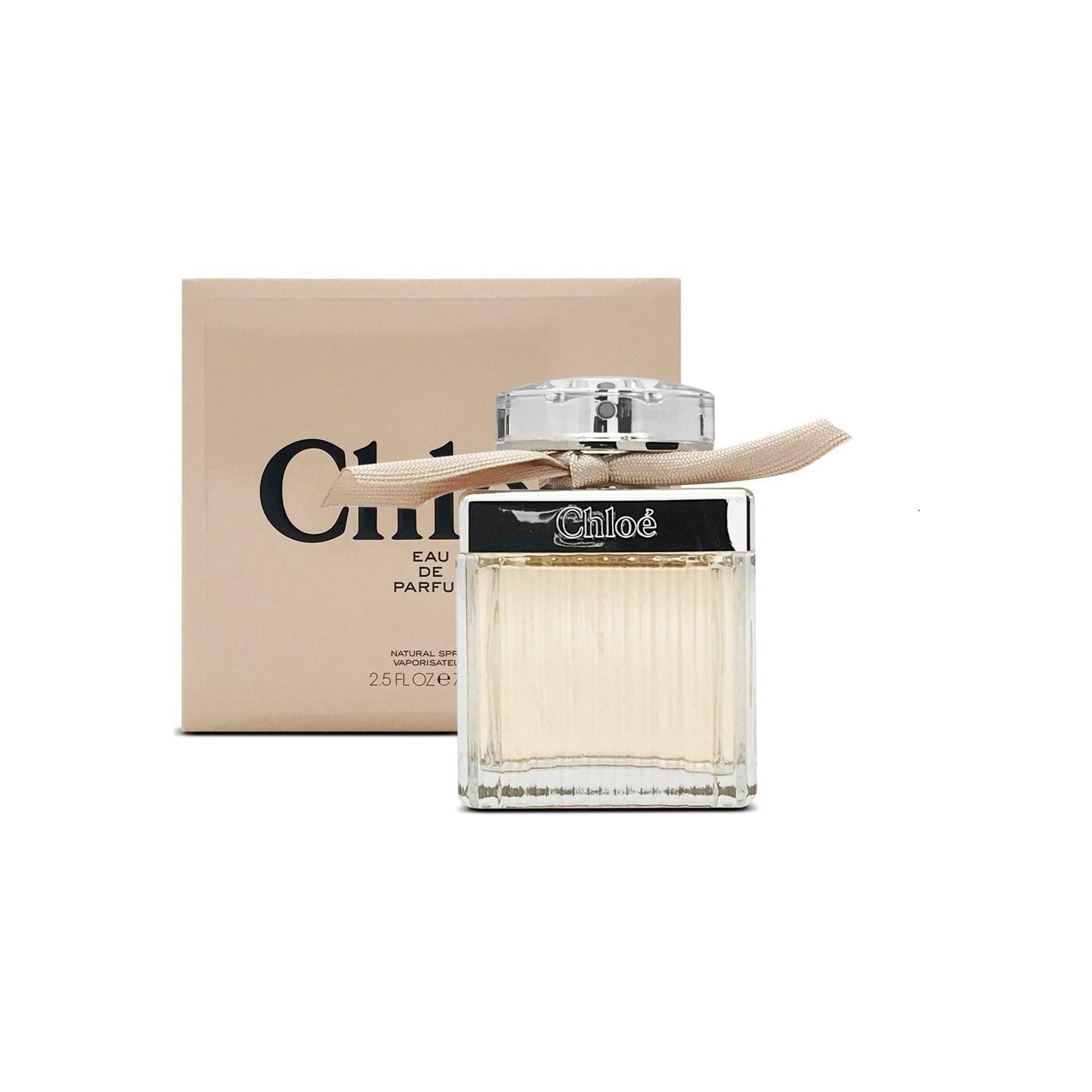 Chloe by Chloe EDP ribbon packaging front emphasizes refined gifting appeal