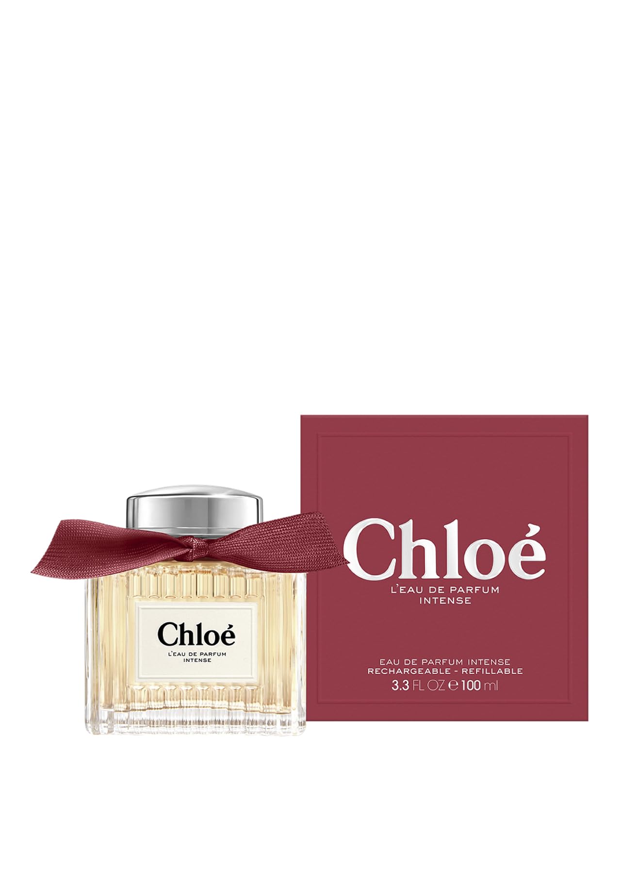 Chloé L'Eau de Parfum Intense rose heart captures romantic floral depth