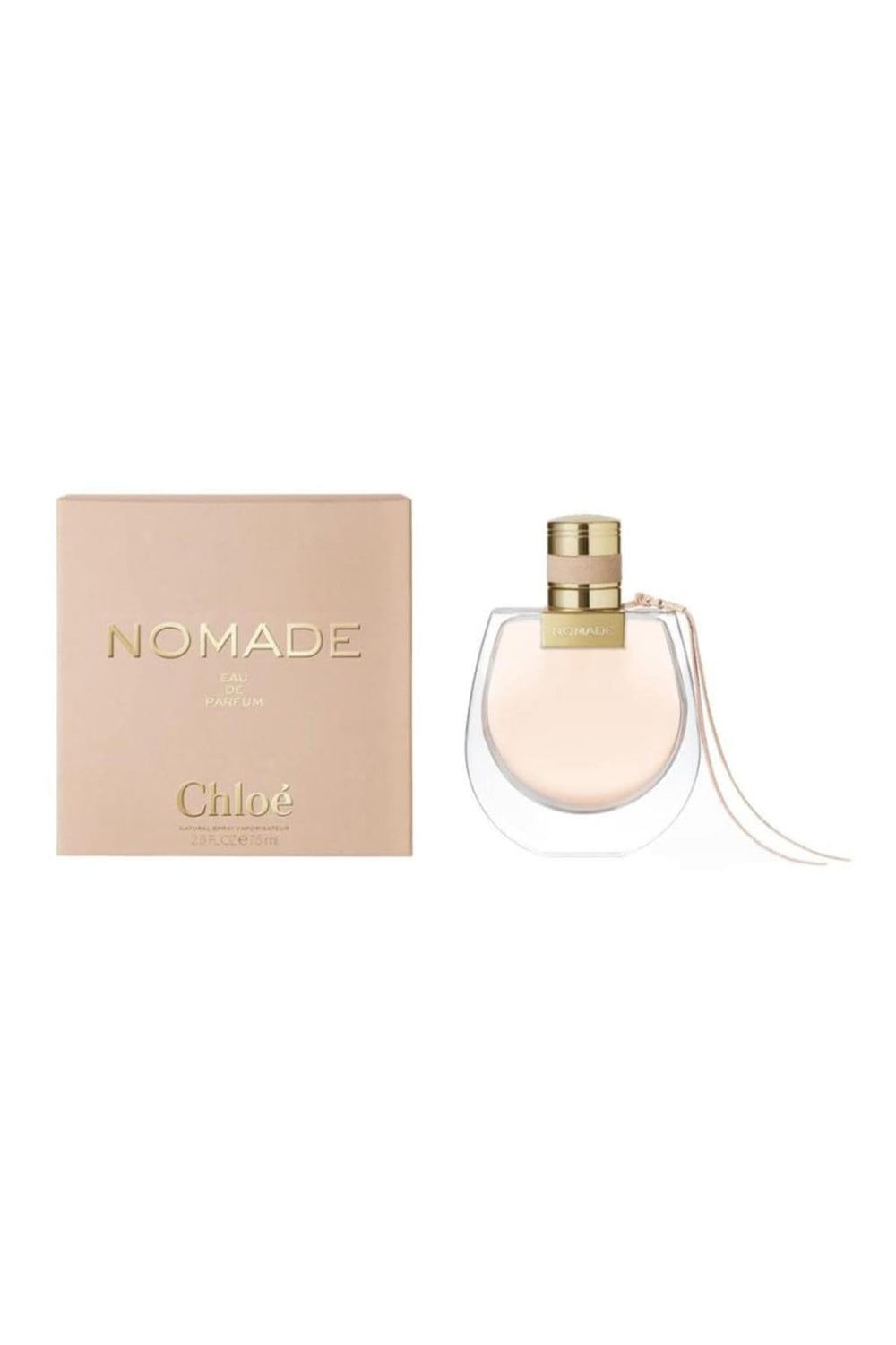 Chloe Nomade bottle close-up, showcasing elegant design and lasting daytime fragrance.