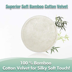 Chloven organic cotton laundry bag to wash and store pads